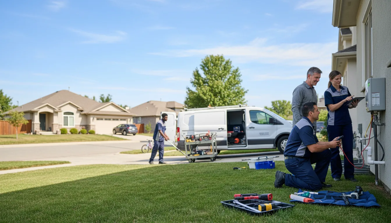 Tankless water heater service in Salyer, CA